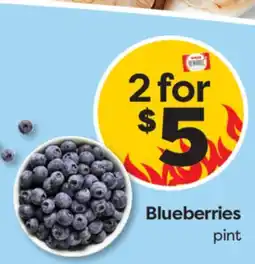 Weis Markets Blueberries offer