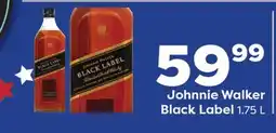 Weis Markets Johnnie Walker Black Label offer