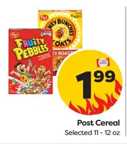 Weis Markets Post Cereal offer