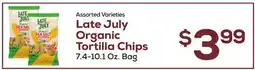 DeCicco & Sons Late July Organic Tortilla Chips offer