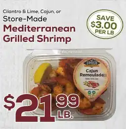 DeCicco & Sons Cindy's Kitchen Mediterranean Grilled Shrimp offer