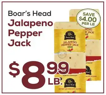 DeCicco & Sons Boar's Head Jalapeno Pepper Jack offer