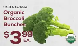 DeCicco & Sons Organic Broccoli Bunches offer