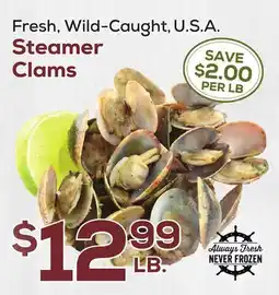 DeCicco & Sons Steamer Clams offer