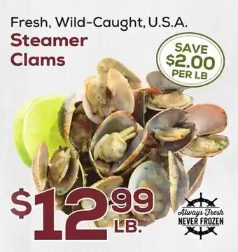 DeCicco & Sons Steamer Clams offer