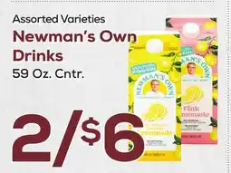 DeCicco & Sons Newman's Own Drinks offer