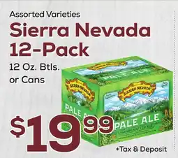 DeCicco & Sons Sierra Nevada 12-Pack offer