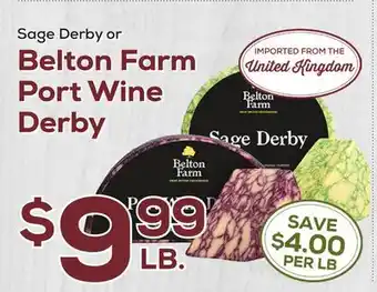 DeCicco & Sons Belton Farm Port Wine Derby offer