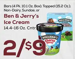 DeCicco & Sons Ben & Jerry's Ice Cream offer