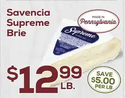 DeCicco & Sons Savencia Supreme Brie offer