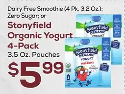 DeCicco & Sons Stonyfield Organic Yogurt 4-Pack offer