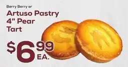 DeCicco & Sons Berry Berry or Artuso Pastry 4 Pear Tart offer