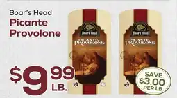 DeCicco & Sons Boar's Head Picante Provolone offer
