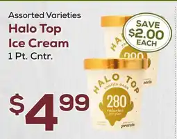 DeCicco & Sons Halo Top Ice Cream offer