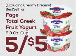 DeCicco & Sons Fage Total Greek Fruit Yogurt offer