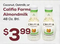 DeCicco & Sons Califia Farms Almondmilk offer