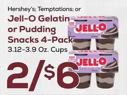 DeCicco & Sons Jell-O Gelatin or Pudding Snacks 4-Pack offer