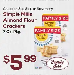 DeCicco & Sons Simple Mills Almond Flour Crackers offer