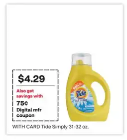 CVS Tide Simply offer
