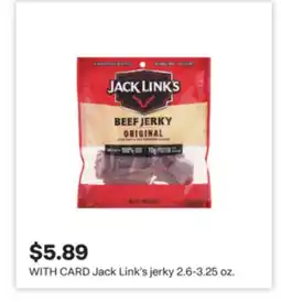 CVS Jack Link's jerky offer