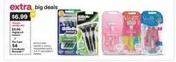 CVS Gillette or Venus disposable razors offer