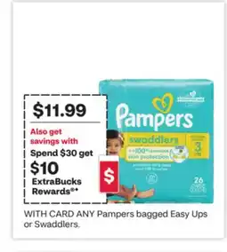 CVS Pampers bagged Easy Ups or Swaddlers offer