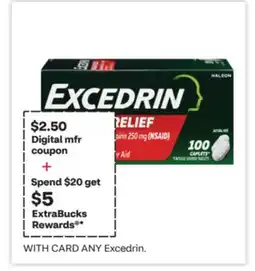 CVS ANY Excedrin offer