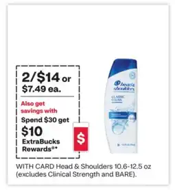 CVS Head & Shoulders offer