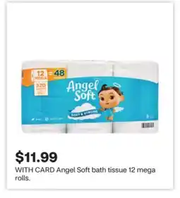CVS Angel Soft bath tissue 12 mega rolls offer