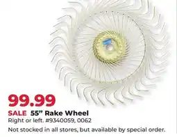Runnings 55 Rake Wheel offer