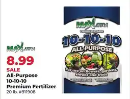Runnings Maxlawn All-Purpose 10-10-10 Premium Fertilizer offer