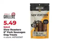 Runnings Grillerz Slow Roasterz 6 Pork Sausages Dog Treats offer