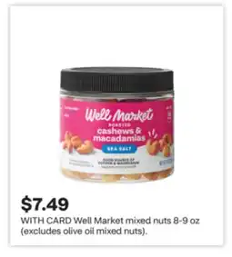 CVS WITH CARD Well Market mixed nuts offer