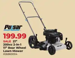 Runnings Pulsar 21 200cc 2-In-1 11 Rear Wheel Lawn Mower offer