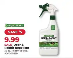 Runnings LIQUID FENCE Deer & Rabbit Repellent offer