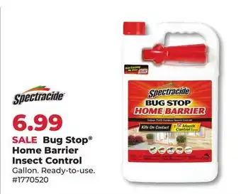 Runnings Spectracide Bug Stop Home Barrier Insect Control offer