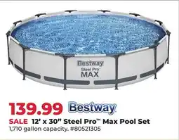 Runnings Bestway 12' x 30 Steel Pro Max Pool Set offer