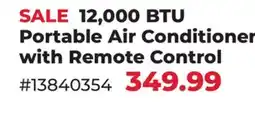 Runnings Perfect Aire 12, 000 BTU Portable Air Conditioner with Remote Control offer