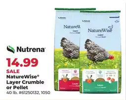 Runnings Nutrena NatureWise Layer Crumble or Pellet offer