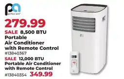 Runnings Perfect Aire 8, 500 BTU Portable Air Conditioner with Remote Control offer
