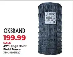 Runnings 47 Hinge Joint Field Fence offer