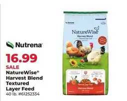 Runnings NatureWise Harvest Blend Textured Layer Feed offer