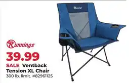 Runnings Ventback Tension XL Chair offer