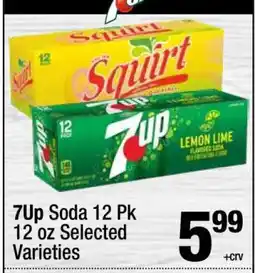 Super King Markets 7Up Soda 12 Pk offer