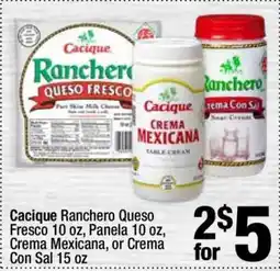 Super King Markets Cacique Ranchero Queso Fresco offer