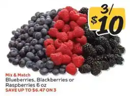 Winn Dixie Blueberries, Blackberries or Raspberries offer