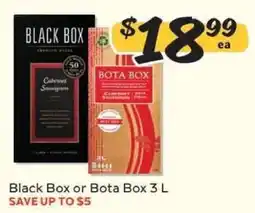 Winn Dixie Black Box or Bota Box 3 L offer