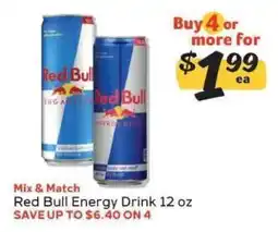 Winn Dixie Red Bull Energy Drink offer
