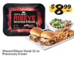 Winn Dixie Shaved Ribeye Steak offer