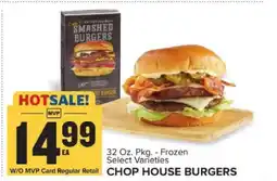 Food Lion CHOP HOUSE BURGERS offer